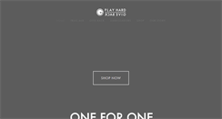 Desktop Screenshot of playhardgiveback.com